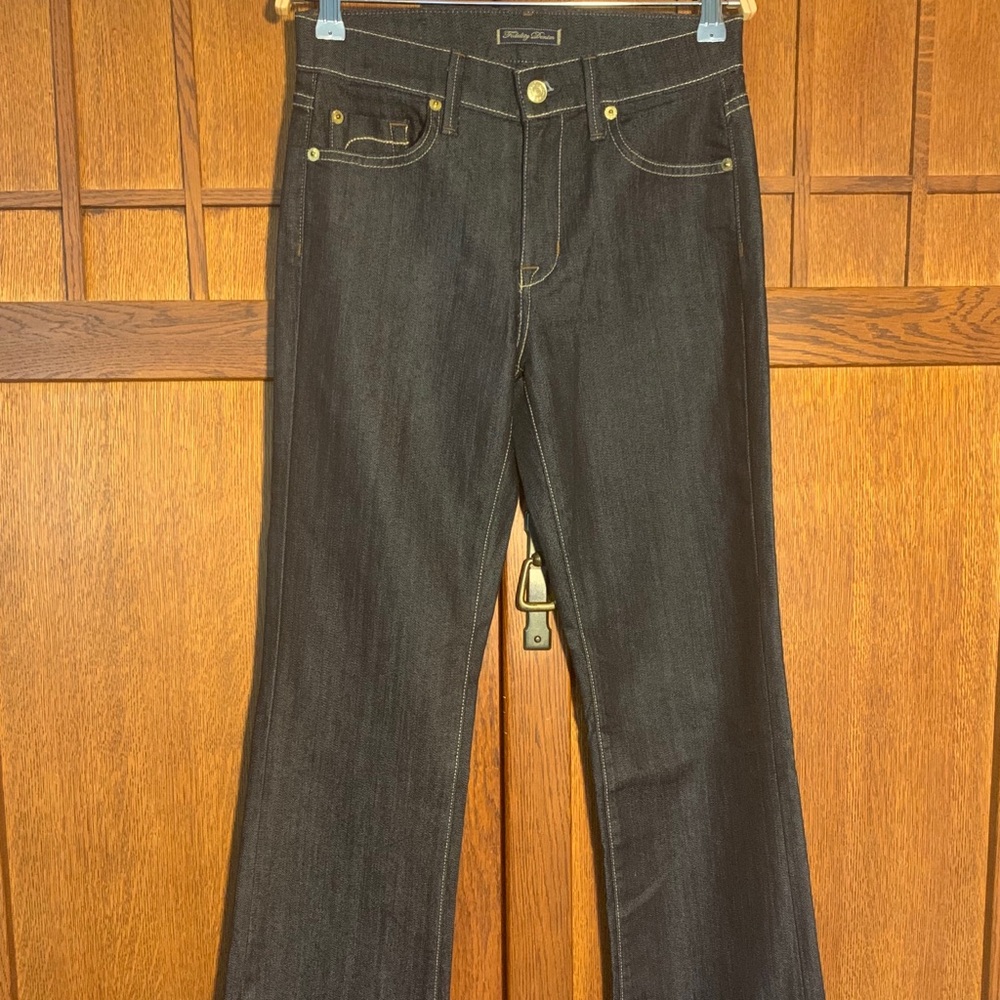 Fidelity Bootcut dark denim jeans